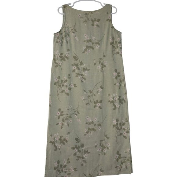 Kathie Lee Vintage Sleeveless Floral Print Crew Neck Maxi Dress Size 20. - Picture 1 of 8